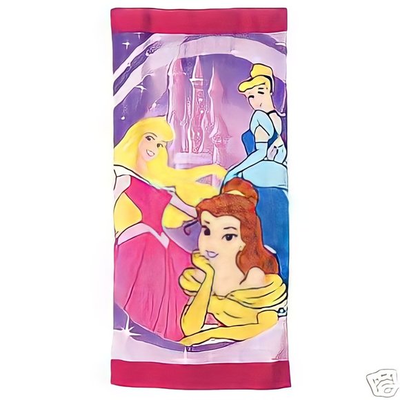 Bath Disney Store 3 Princess Castle Deluxe Pool Towel Poshmark